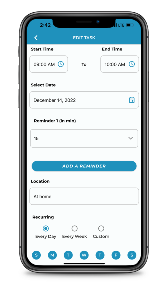 NFlyte Mobile App Visual Schedule 4